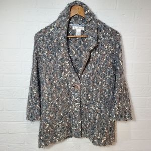 Susan Bristal Chunky marbled Blend Sweater Large